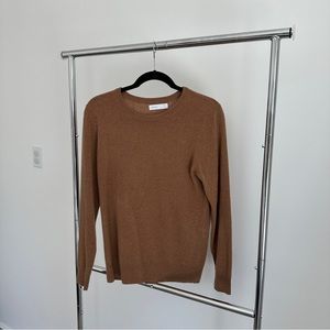 Cashmere sweater.